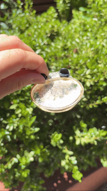 KuroKen Snow Globe Enamel Pin