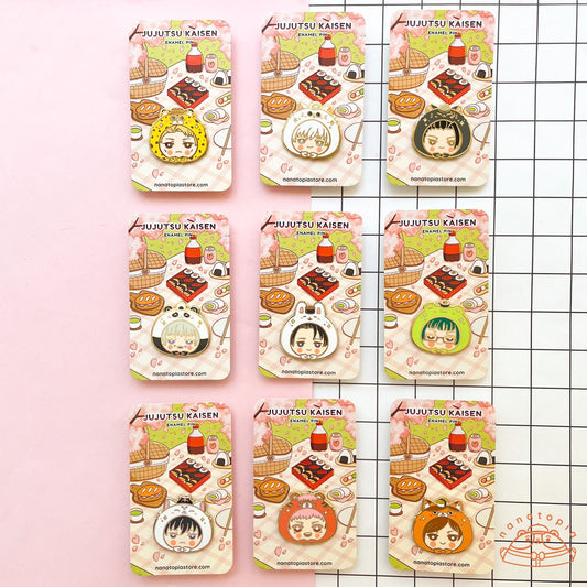 JJK Enamel Pins