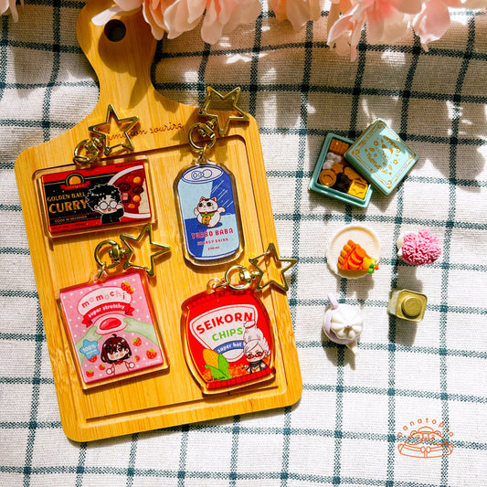 Alien Ghost x Konbini Acrylic Charms