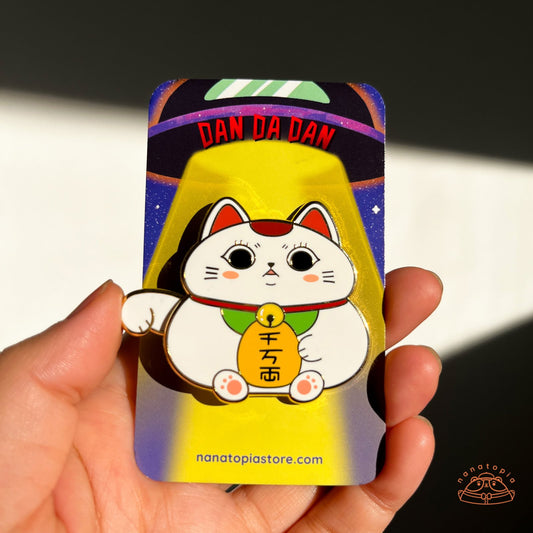 Turbo Cat Enamel Pin