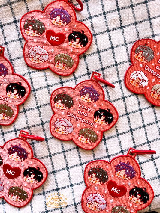 LADS Embroidered Keychain