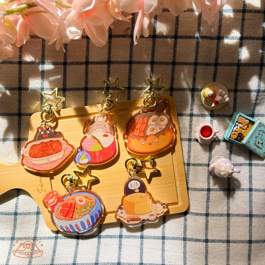 Studio Food Acrylic Charms