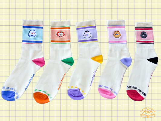 LADS Embroidered Crew Socks