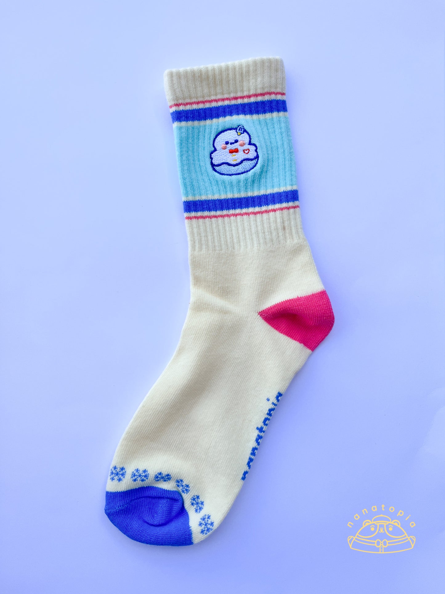 LADS Embroidered Crew Socks