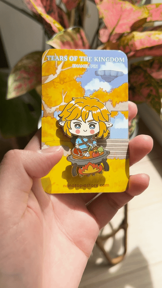 TOTK Enamel Pins | Link Cooking Pot | Koroket