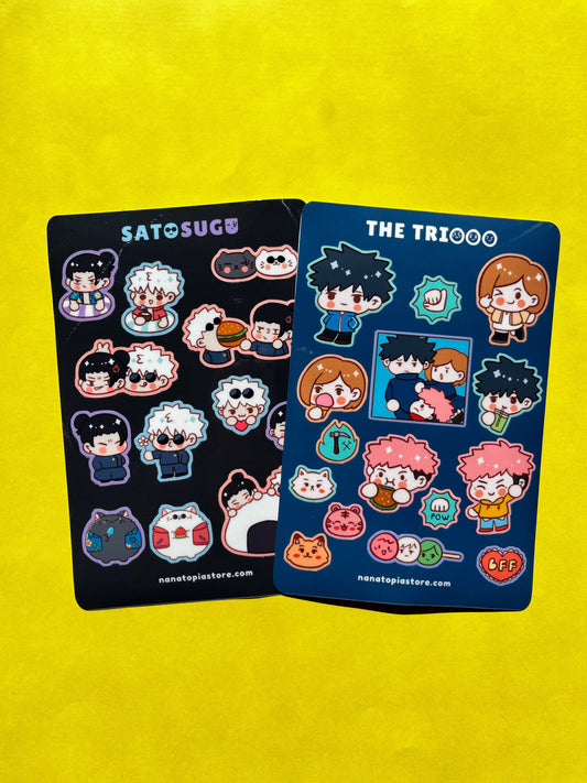 JJK Sticker Sheets