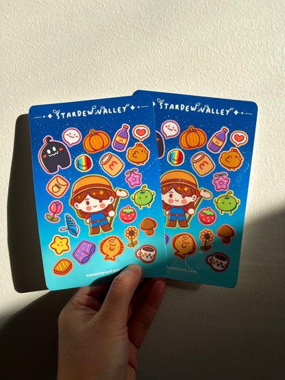 Stardew Valley Sticker Sheet