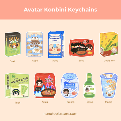 ATLA Acrylic Charms