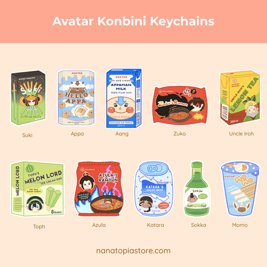ATLA Acrylic Charms