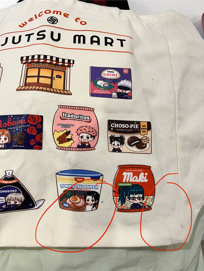 JJK Mart Tote Bag