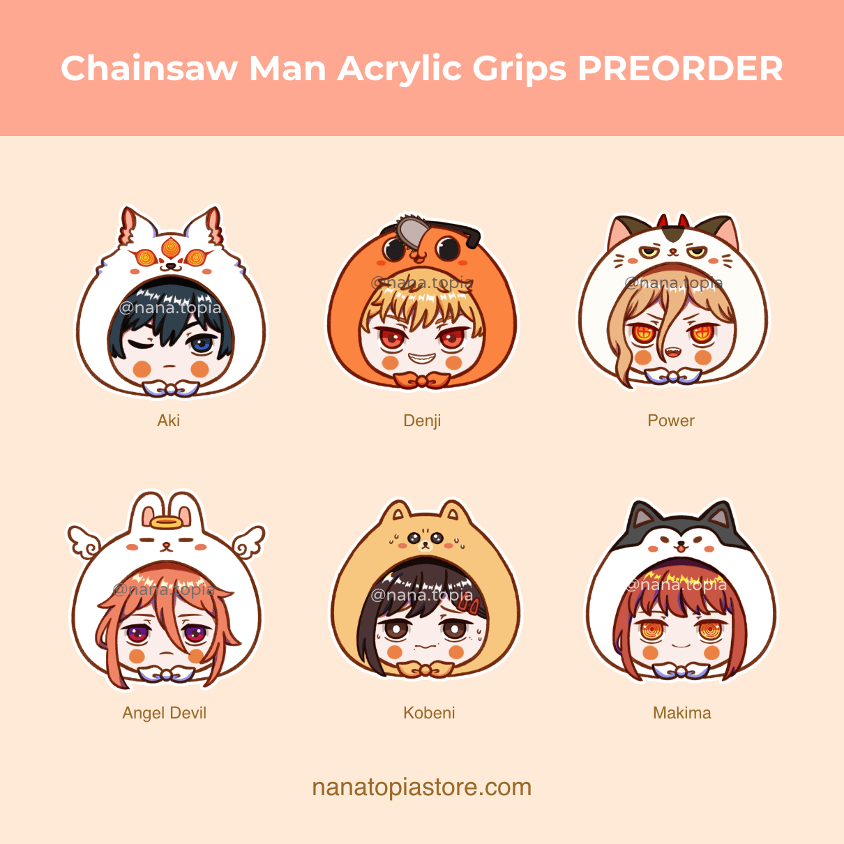 C S M Acrylic Grips