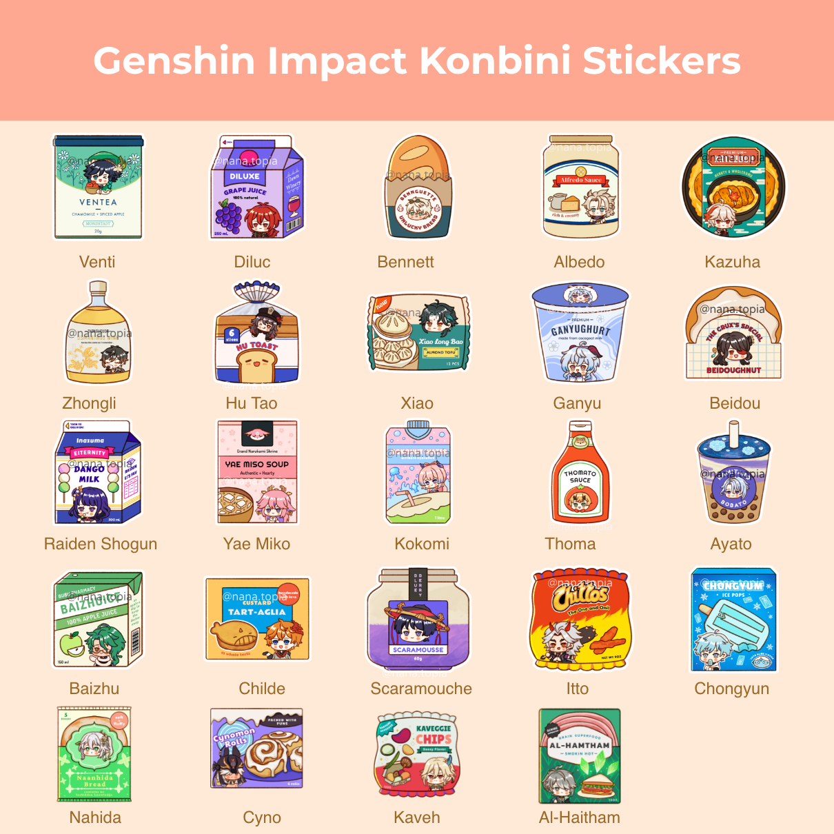 GENSHIN MYSTERY BAG