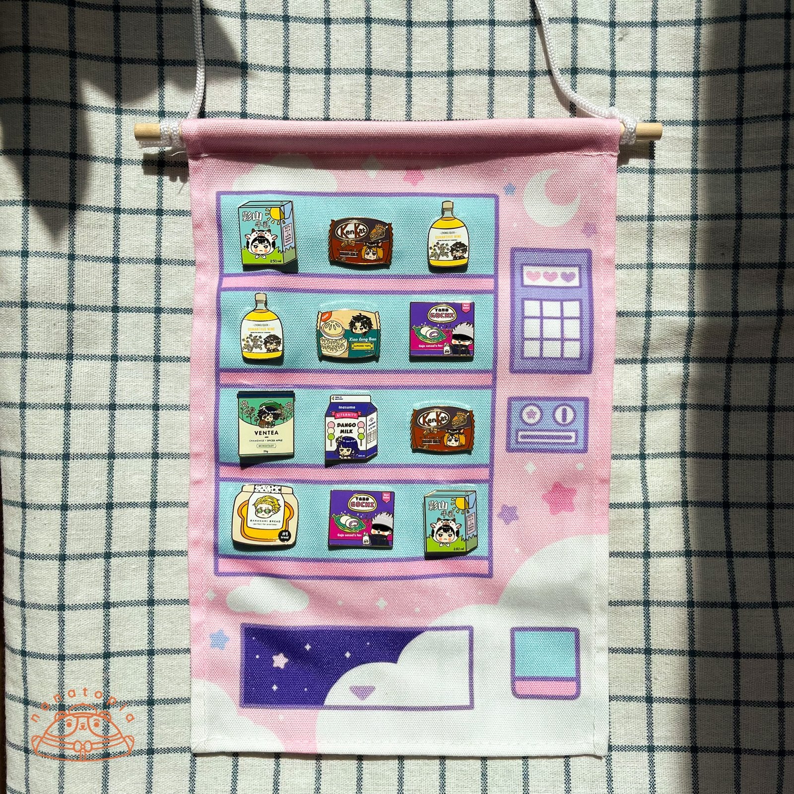 Vending Machine Pin Banner