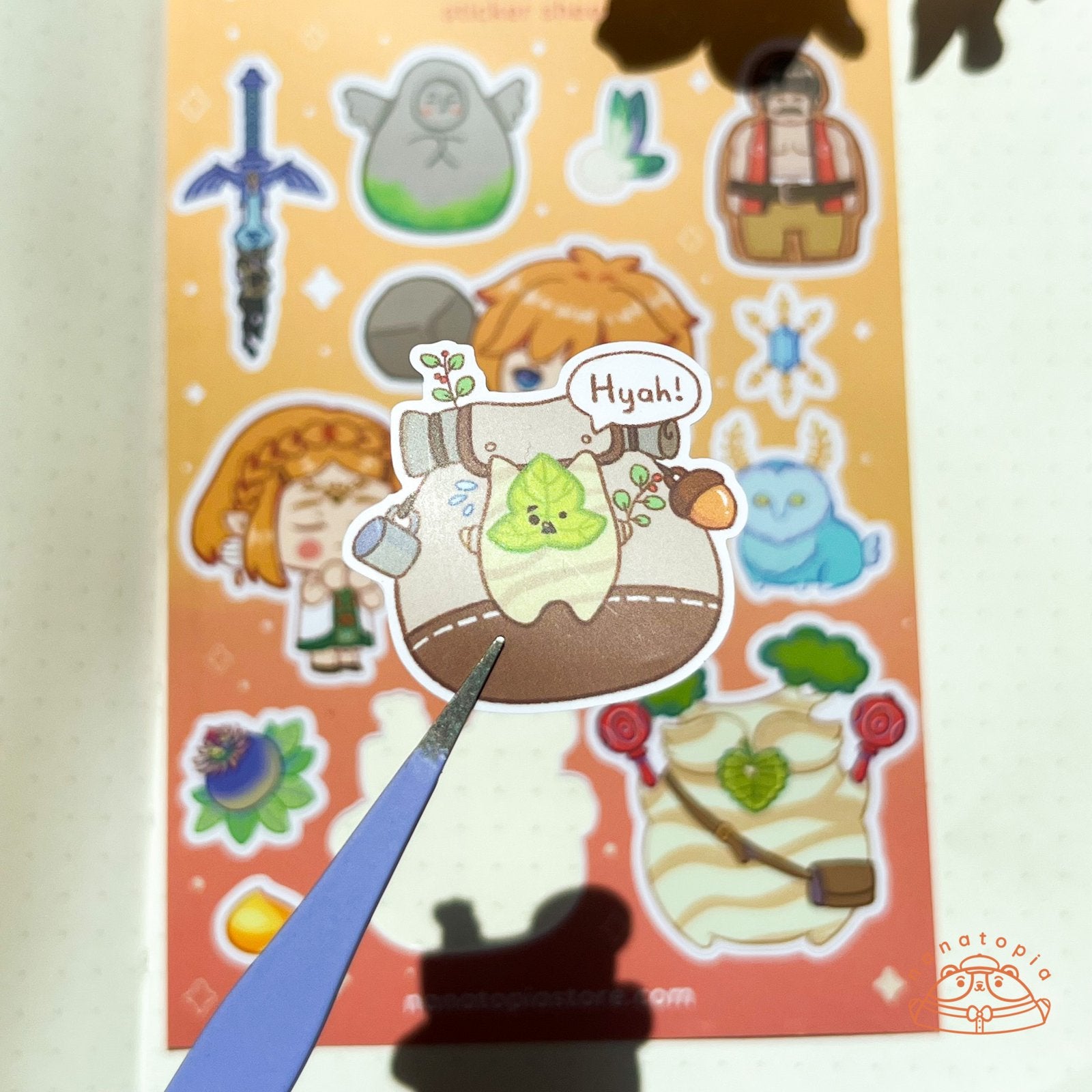 TOTK Sticker Sheet