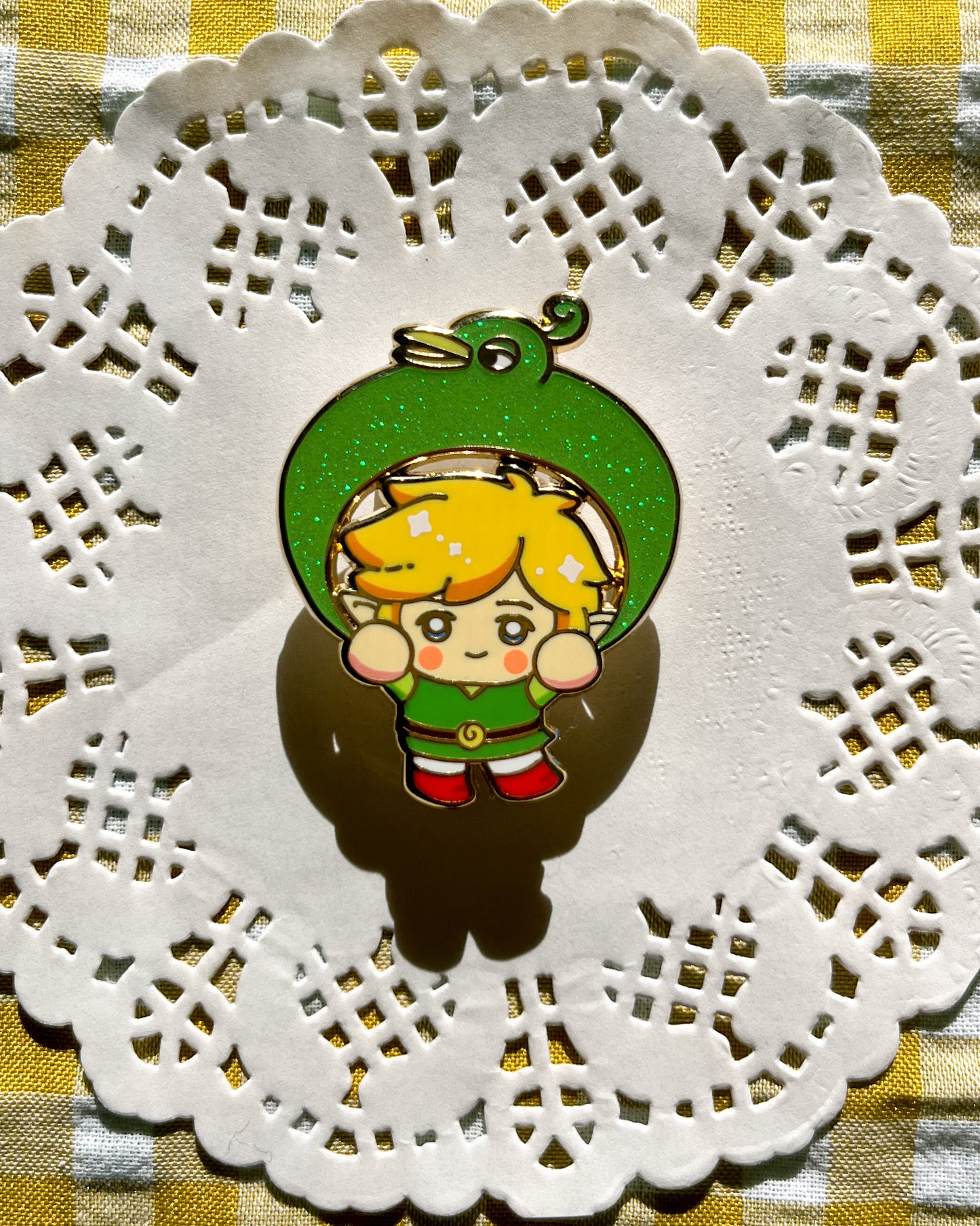 The Legend of Link Gliding Enamel Pins