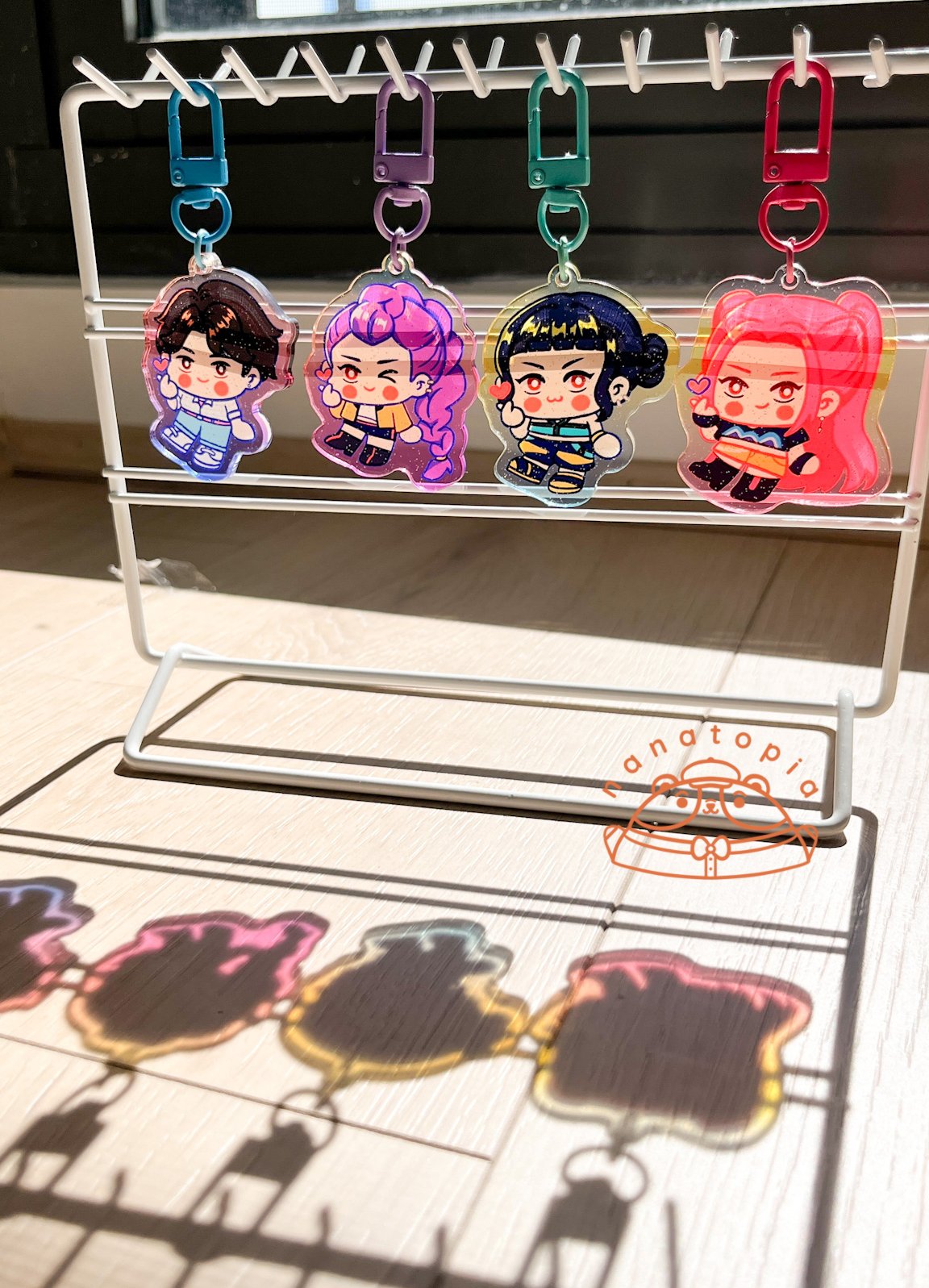 Kpop Acrylic Charms