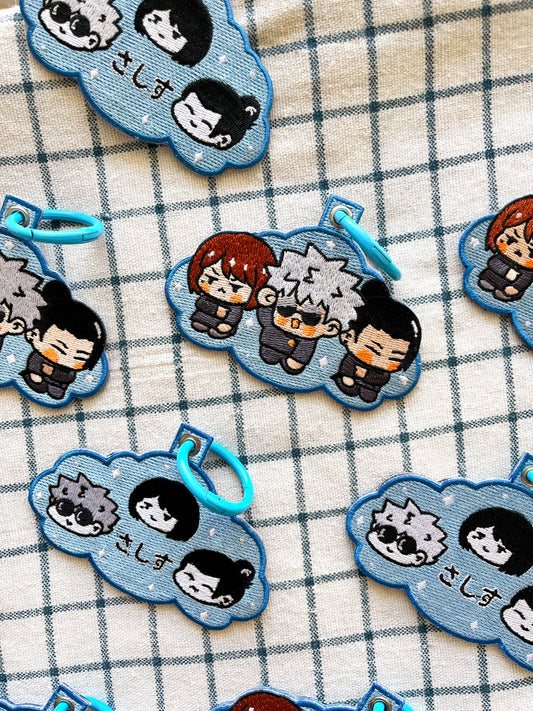 JJK Embroidered Keychain