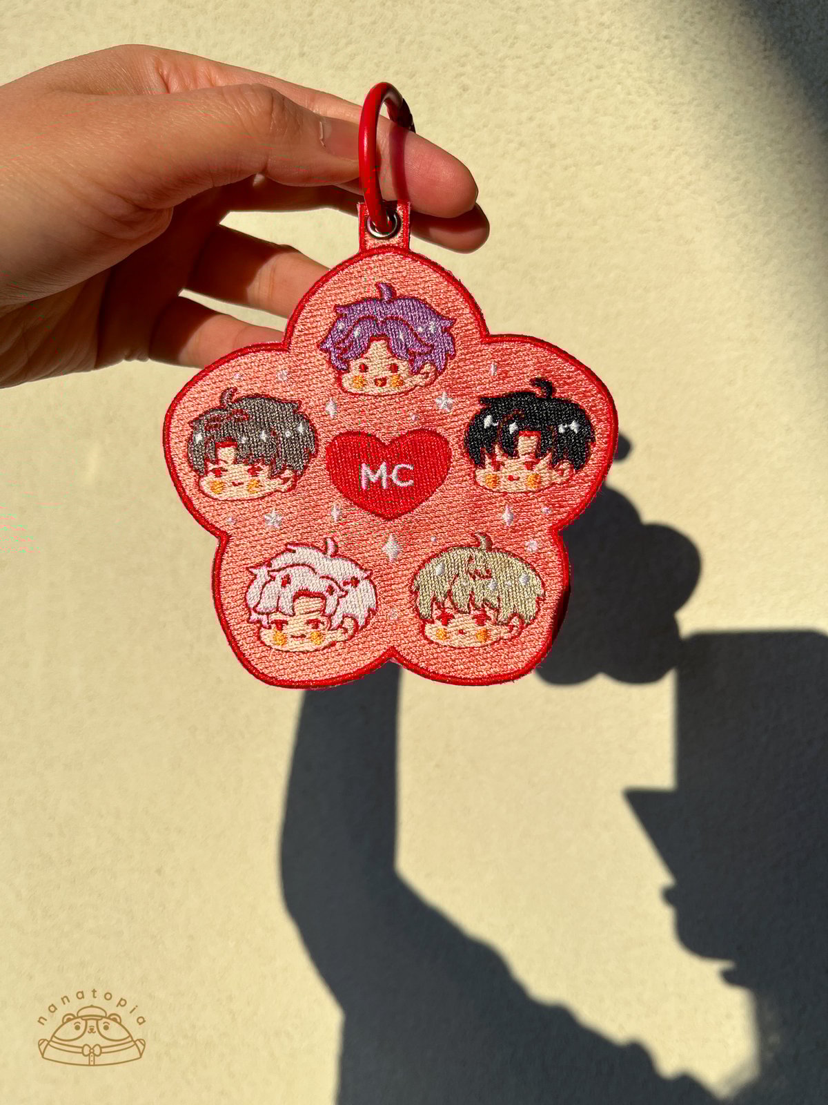 LADS Embroidered Keychain