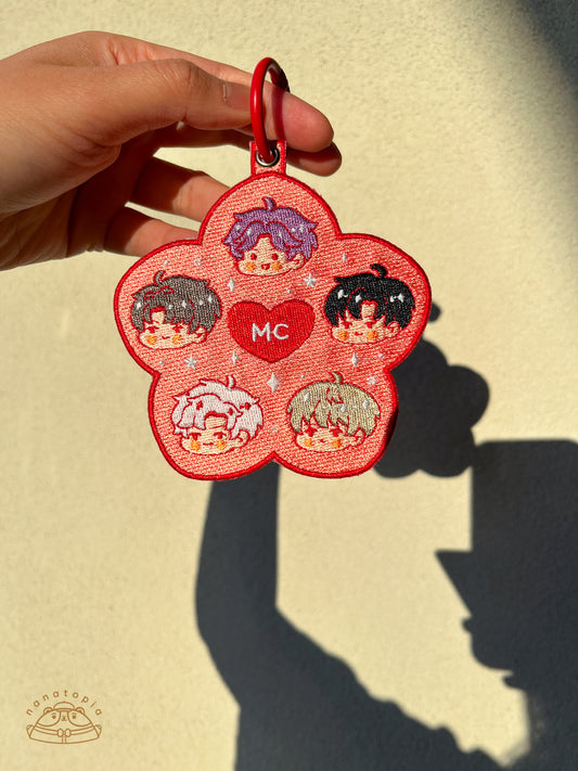 LADS Embroidered Keychain