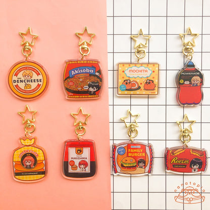 C S M x Konbini Acrylic Charms