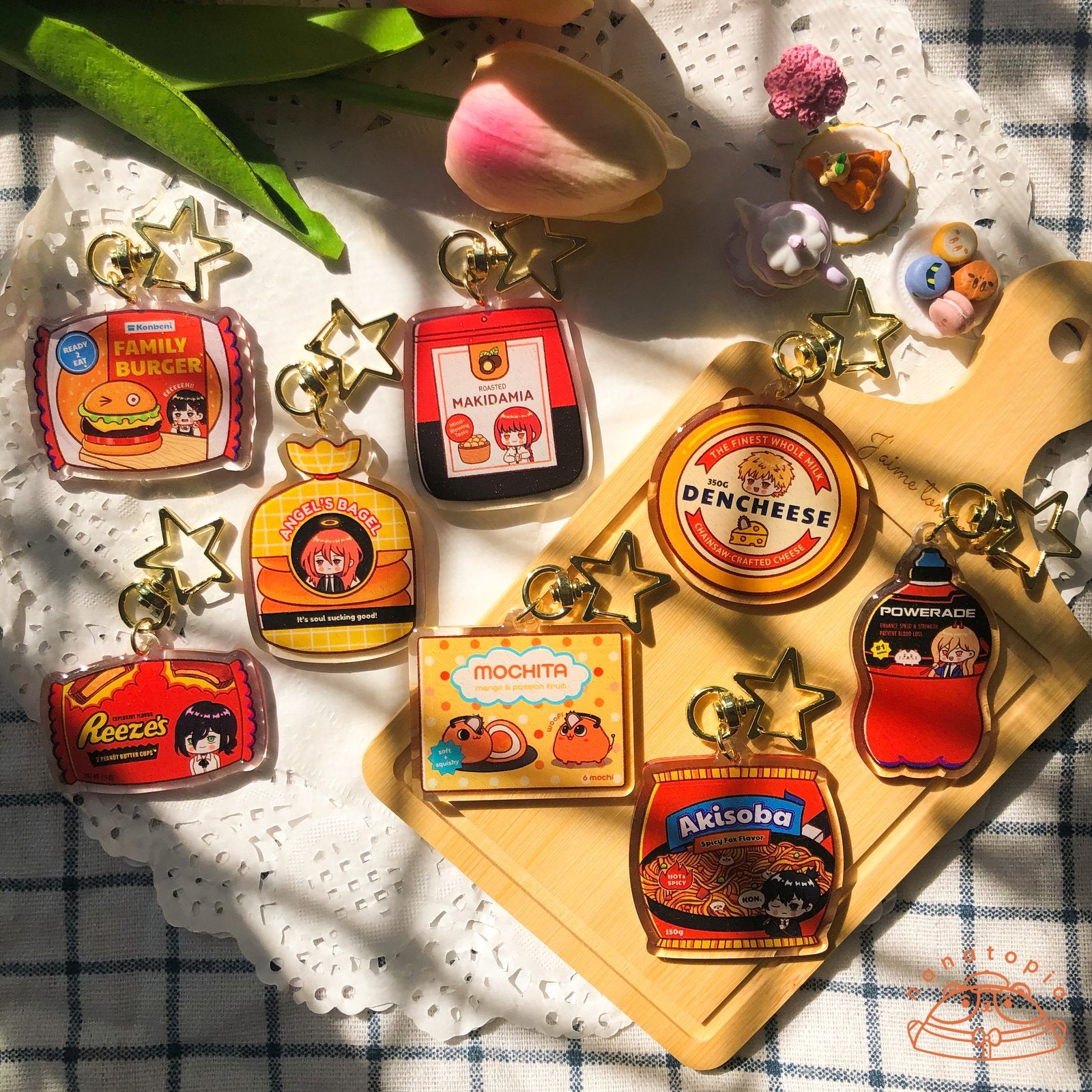 C S M x Konbini Acrylic Charms