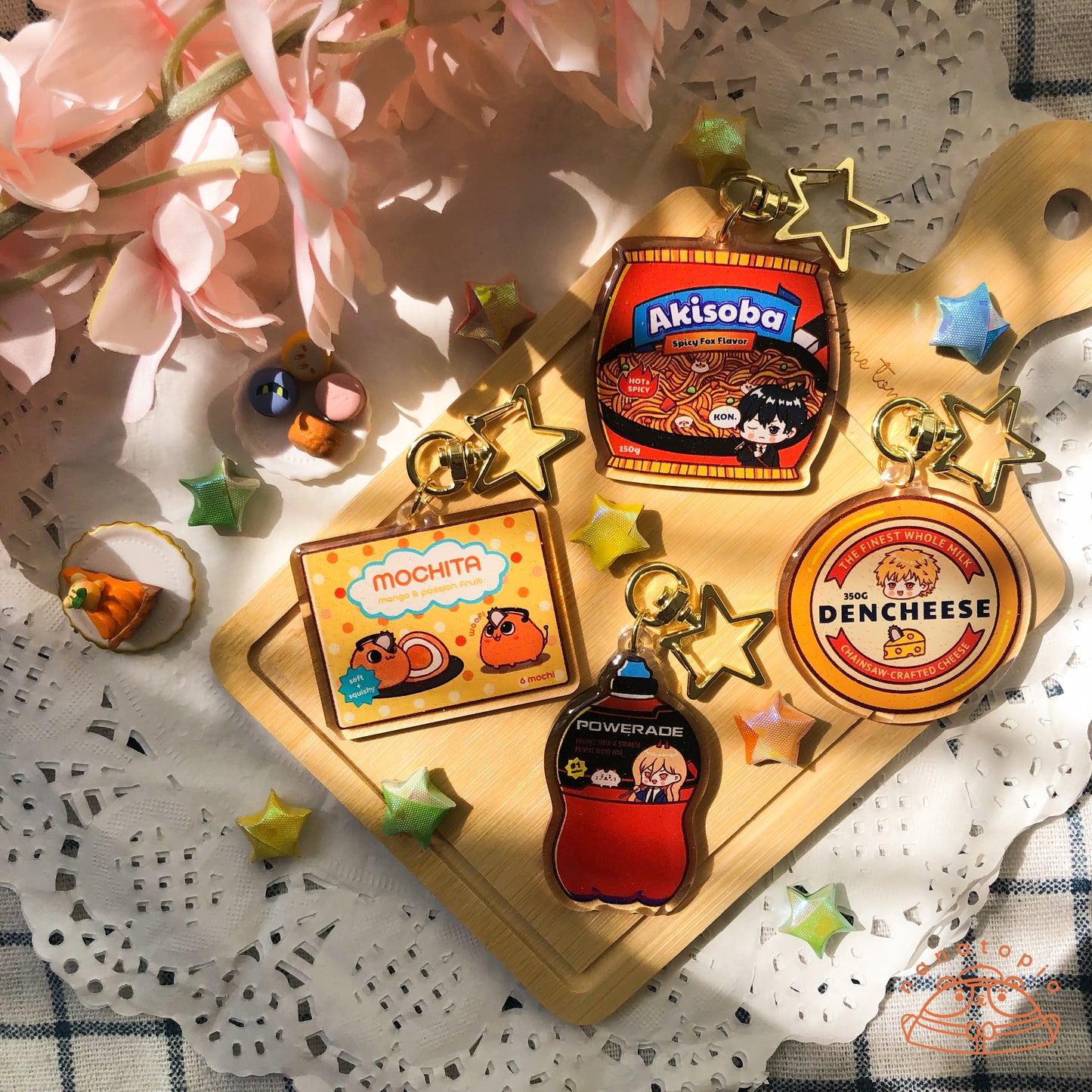 C S M x Konbini Acrylic Charms