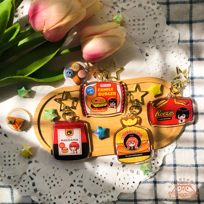 C S M x Konbini Acrylic Charms