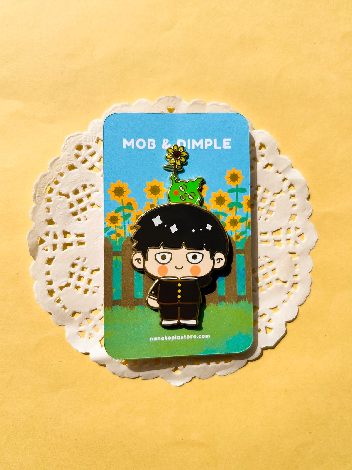 Mob & Dimple Sliding Pin