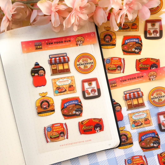C S M Sticker Sheet