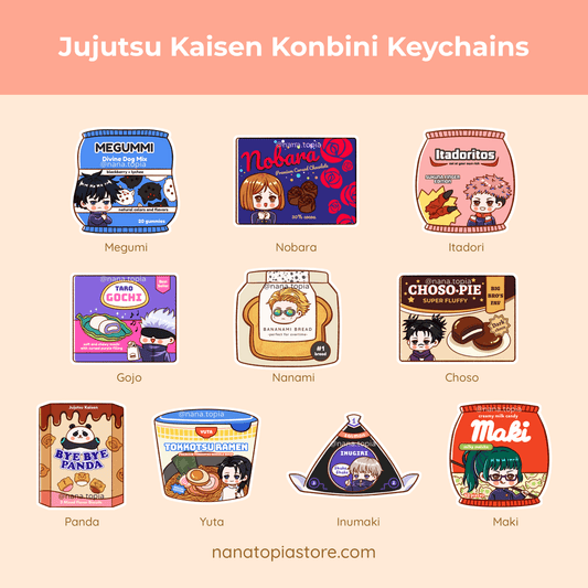 JJK x Konbini Acrylic Charms