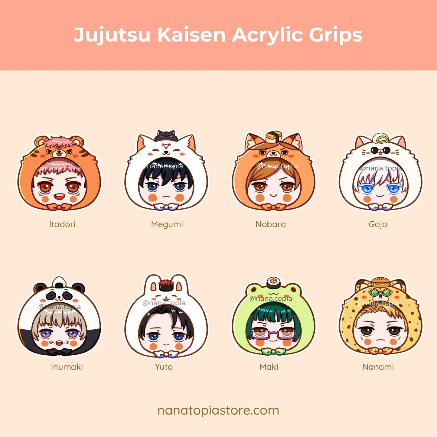 JJK Acrylic Grips