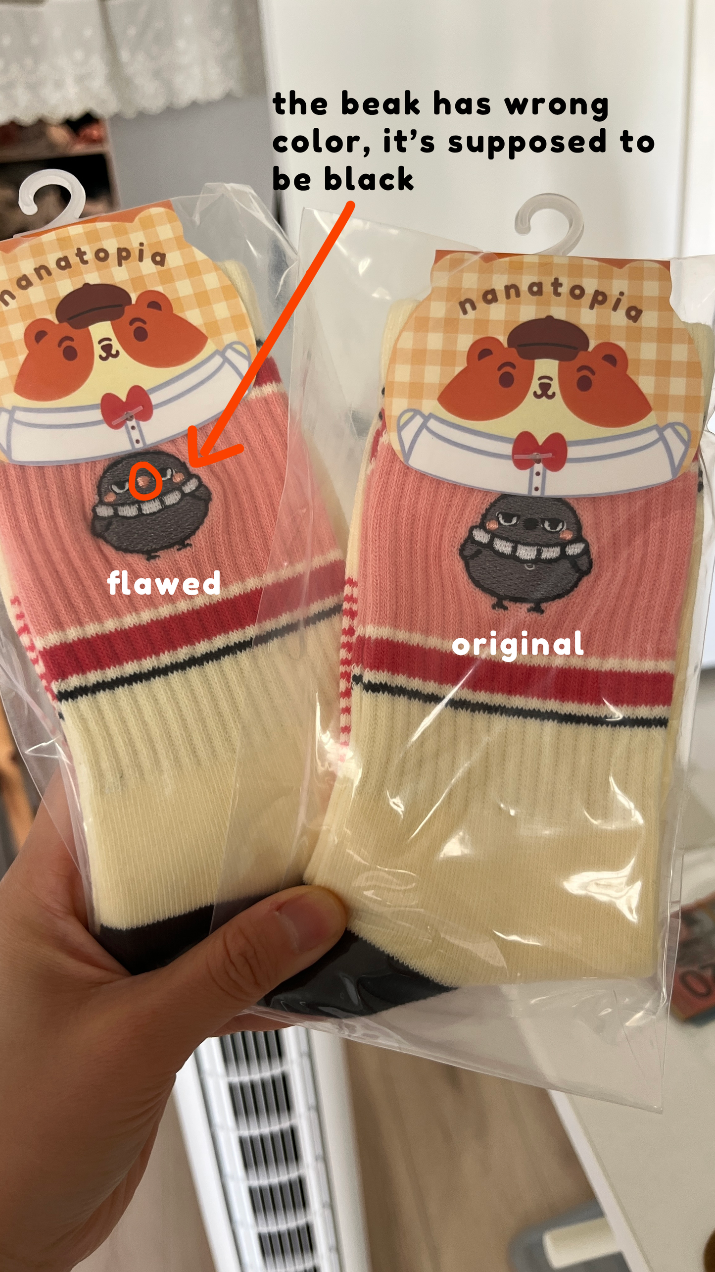 LADS Embroidered Crew Socks